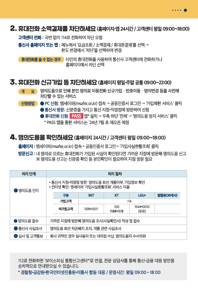 보이스피싱 이렇게 대응하세요! : 이렇게 대응하세요! 이미지 - 자세한 내용은 아래 참고